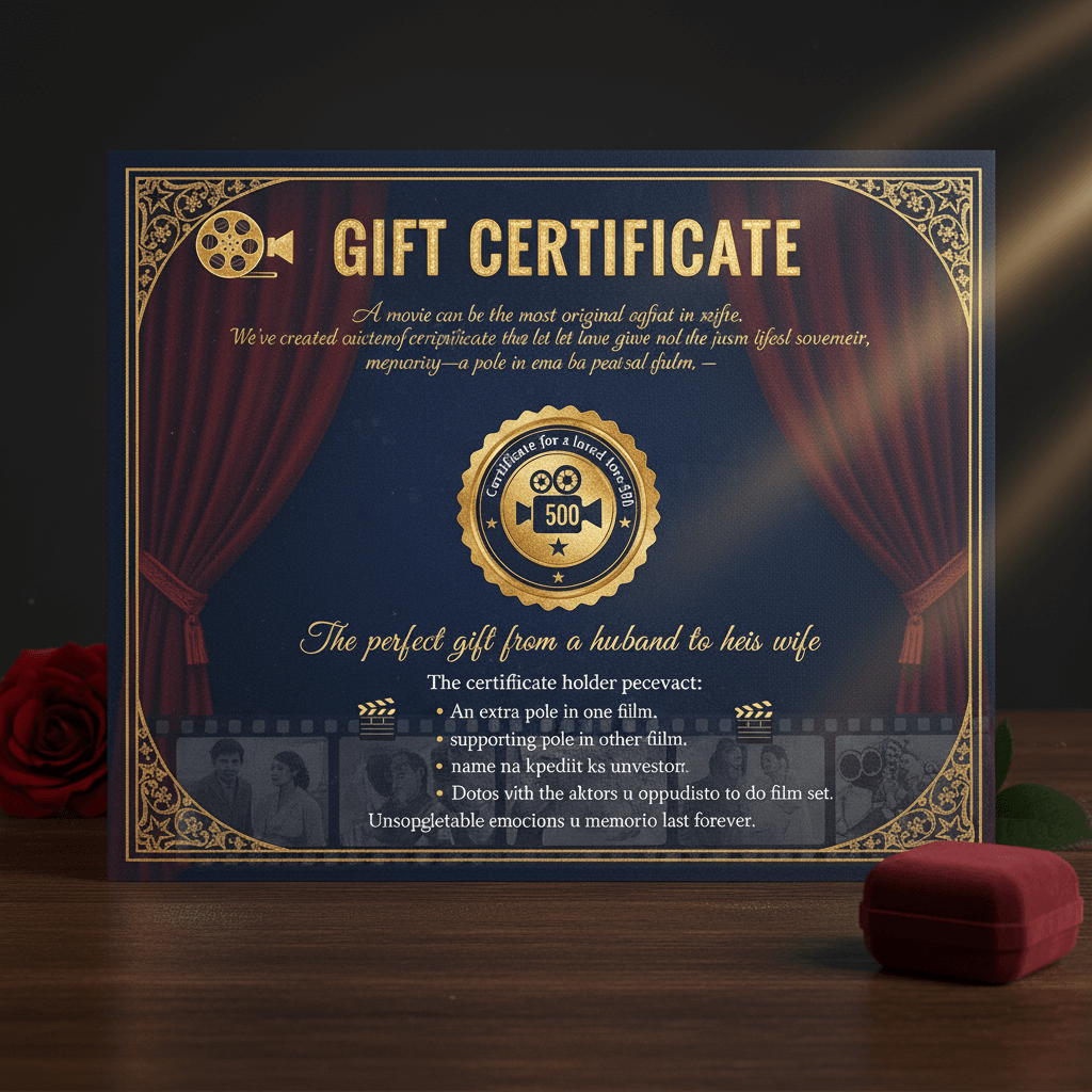 Certificate for Your Loved One
